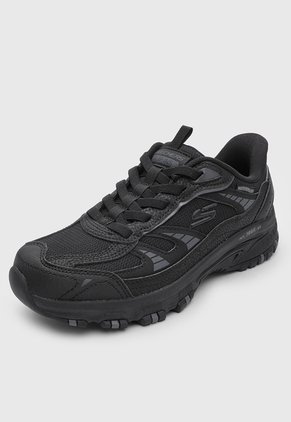 Tenis Trail SKECHERS Hillcrest Negro