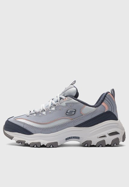 Tenis SKECHERS D'Lites  Gris