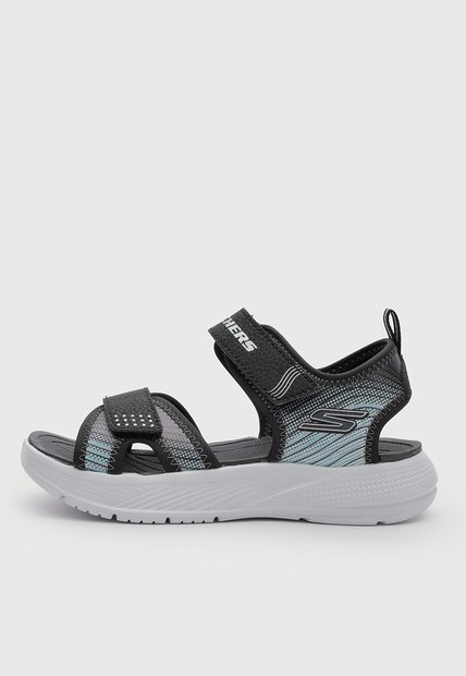 Sandalias Skechers Microspec-Splash Negro