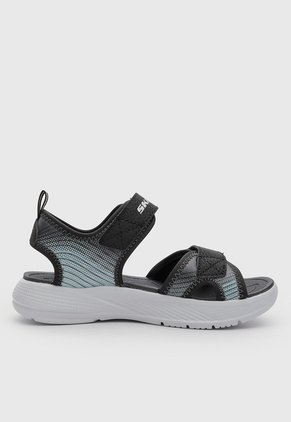 Sandalias Skechers Microspec-Splash Negro