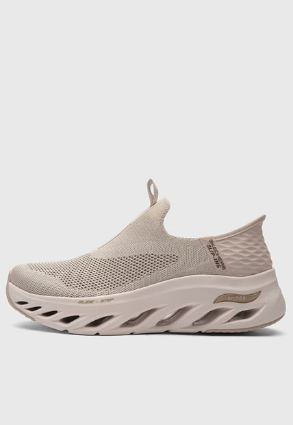 Tenis SKECHERS Acrh Fit Glide  Beige