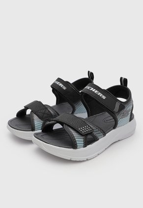 Sandalias Skechers Microspec-Splash Negro