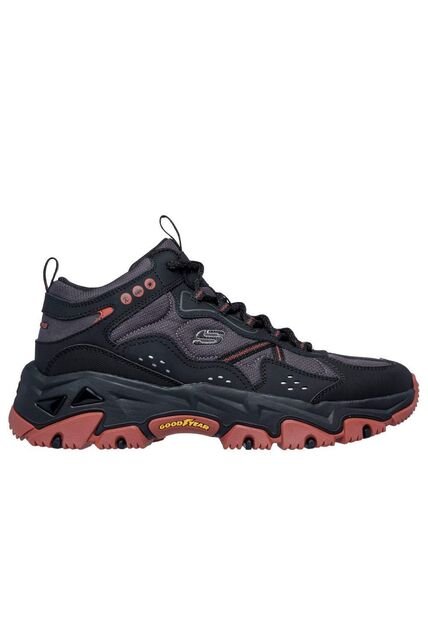 Tenis Hombre Skechers D'Lites Hike Cave Creek - Negro