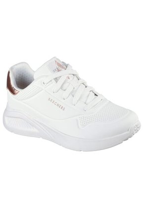 Tenis Mujer Skechers Uno Lite Shimmeralong - Blanco