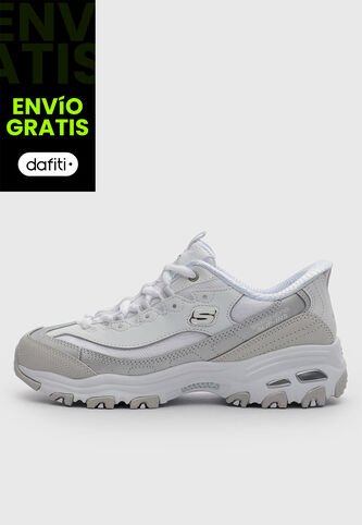 Tenis Lifestyle  SKECHERS D'lites  Blanco Skechers