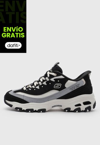 Tenis Lifestyle  SKECHERS D'lites  Negro Skechers
