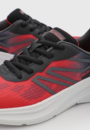 Tenis Lifestyle Skechers Microspec Velocity Rojo