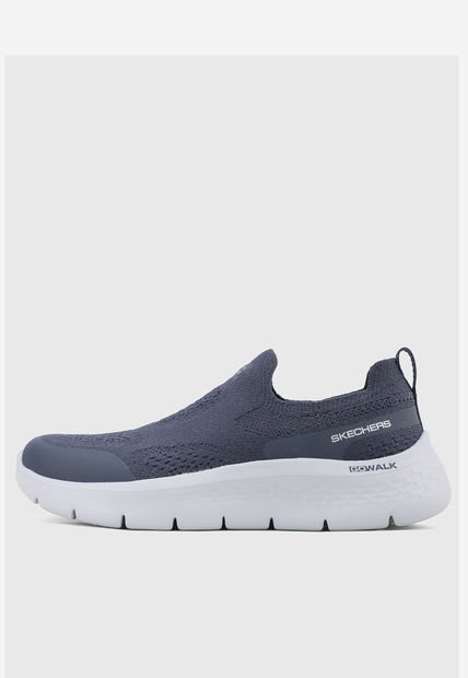 Tenis Walking Azul Navy-Blanco SKECHERS Go Walk Flex - Talli