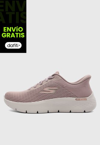 Tenis Walking  SKECHERS Go Walk Flex Taupe Skechers
