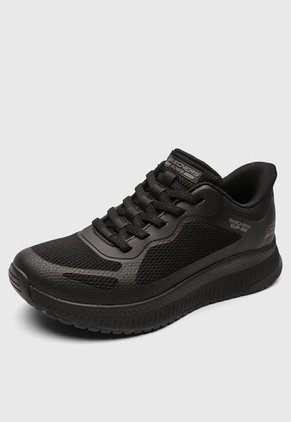 Tenis SKECHERS Slip Ins: BOBS Squad 4 Negro