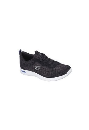 Tenis Mujer Skechers Arch Fit Refine - Negro - Blanco