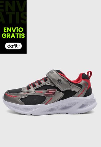 Tenis Lifestyle SKECHERS Meteor Lights Negro Skechers