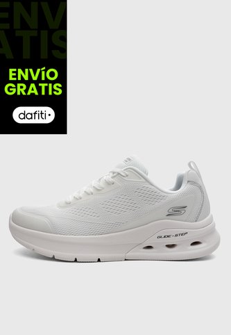 Tenis Lifestyle SKECHERS Bobs Arc Waves 2.0 - Class Rank Blanco Skechers