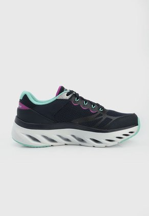 Tenis Running Azul Multicolor Skechers