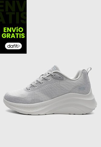 Tenis Lifestyle SKECHERS Bobs Chaos Hi Gris Skechers