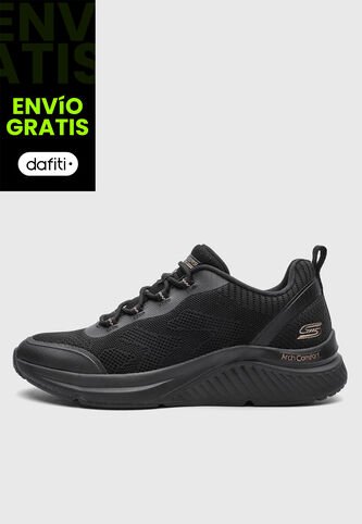 Tenis Lifestyle SKECHERS Bobs Arch Comfor B Sweet Negro Skechers