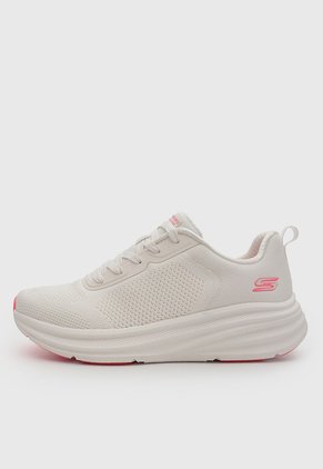 Tenis Lifestyle Skechers Bobs Skillz Too Beige