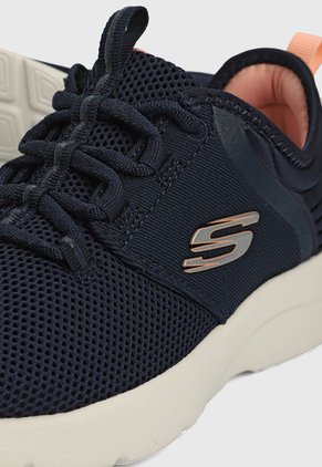 Tenis Running Azul-Blanco Skechers