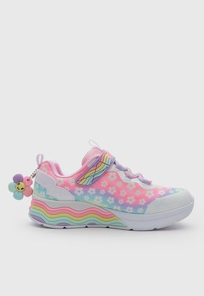 Tenis Lifestyle Skechers Sweet Kickz Rosa