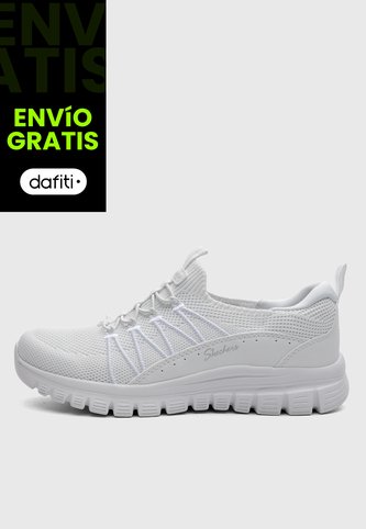 Tenis Lifestyle SKECHERS Graceful - Picture Perfect Blanco Skechers