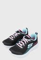 Tenis Running Negro-Multicolor Skechers Kids Microspec - Radient Runner de Skechers