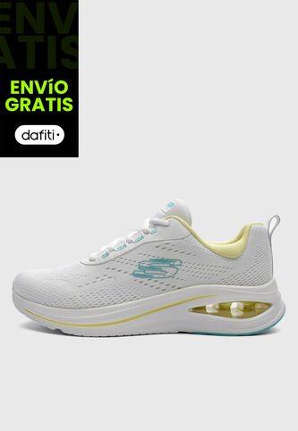 Tenis Lifestyle SKECHERS Skech Air Meta Blanco Skechers