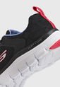 Tenis Running Negro-Azul-Blanco Skechers de Skechers