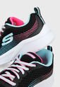 Tenis Running Negro-Multicolor Skechers Kids Microspec - Radient Runner de Skechers