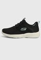 Tenis Running Negro-Blanco Skechers de Skechers