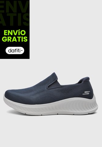 Tenis Walking SKECHERS Go Walk Now - Manny Azul Skechers