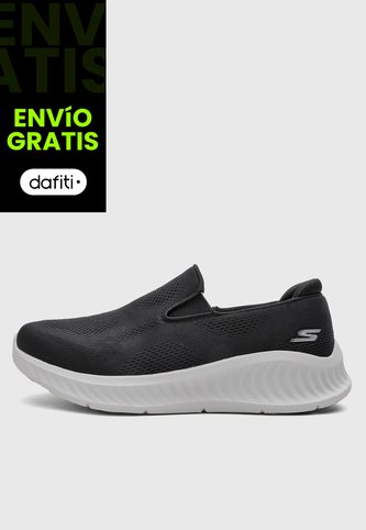 Tenis Walking SKECHERS Go Walk Now - Manny Negro Skechers
