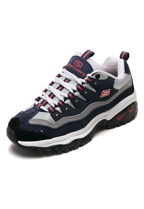 Tenis Lifestyle Azul-Blanco Skechers Wave Linxe