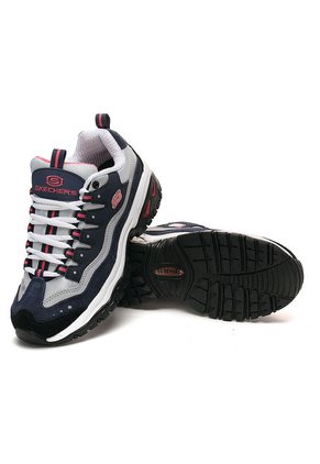 Tenis Lifestyle Azul-Blanco Skechers Wave Linxe