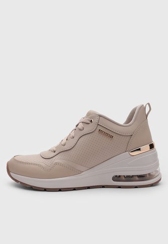 Tenis Lifestyle SKECHERS Million Air - Hotter Air Taupe Skechers