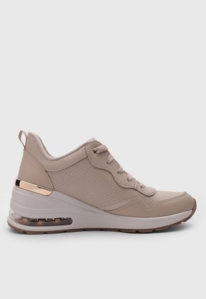 Tenis Lifestyle SKECHERS Million Air - Hotter Air Taupe