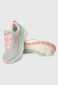 Tenis Running Gris-Rosa-Verde Skechers Max Flex Gri Kad_n de Skechers
