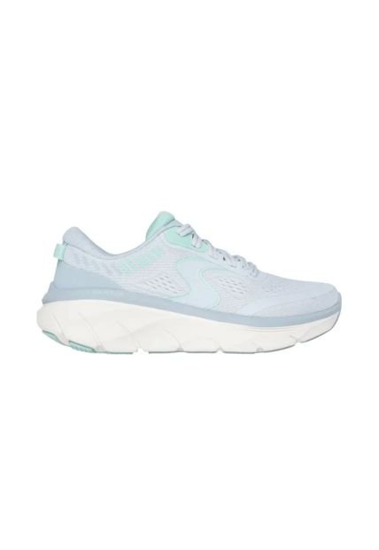 Tenis Skechers Para Mujer D´Lux Walker 2.0 Active Pace Color Gris Y Verde