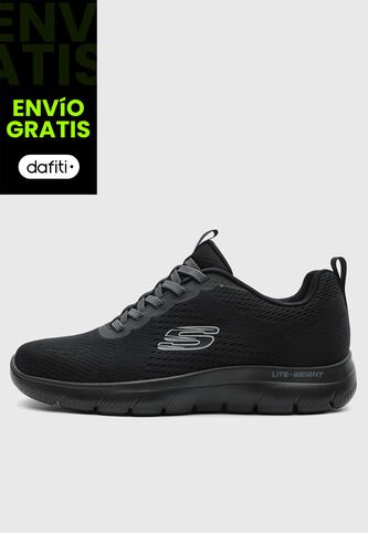 Tenis Lifestyle SKECHERS Summits - Eckler Negro Skechers