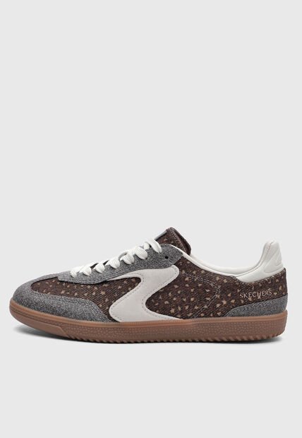 Tenis Lifestyle SKECHERS Hotshot - Leopard Magic Café