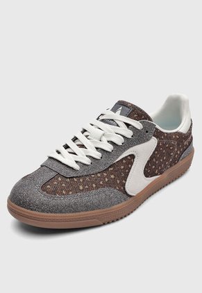 Tenis Lifestyle SKECHERS Hotshot - Leopard Magic Café