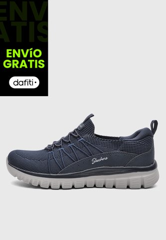Tenis Lifestyle SKECHERS Graceful - Picture Perfect Azul Skechers