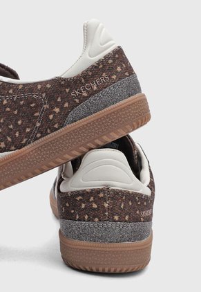 Tenis Lifestyle SKECHERS Hotshot - Leopard Magic Café