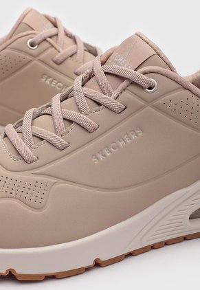 Tenis Lifestyle SKECHERS Uno - Shimmer Away Taupe