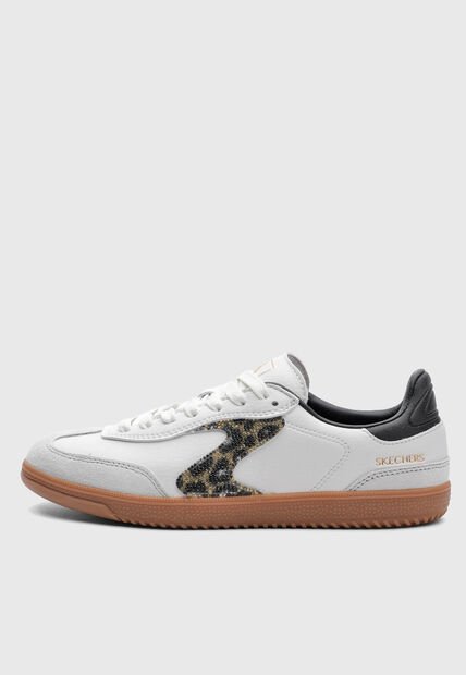 Tenis Lifestyle SKECHERS Hotshot - Shimmering Spots Blanco