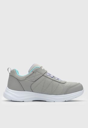 Tenis Lifestyle Gris-Celeste-Lila Skechers Kids Glimmer Kicks-Fresh Glow