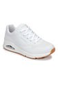 Tenis Blanco Skechers Uno Stand On Air 73690/WHT Mujer de Skechers