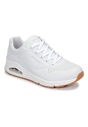 Tenis Blanco Skechers Uno Stand On Air 73690/WHT Mujer