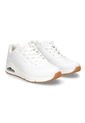 Tenis Blanco Skechers Uno Stand On Air 73690/WHT Mujer de Skechers