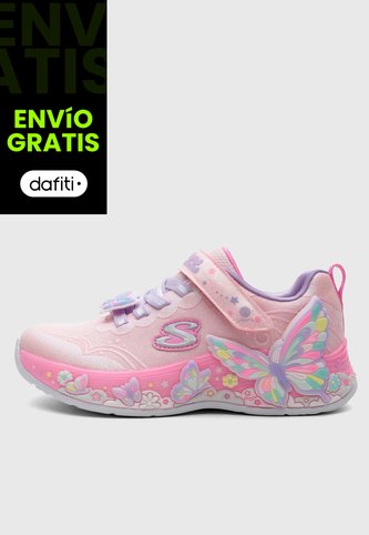 Tenis Lifestyle SKECHERS Butterfly Bliss Rosa Skechers