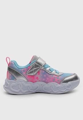 Tenis Lifestyle SKECHERS Infinite Heart Lights Multicolor